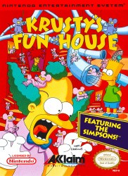 Krusty's Fun House Cover