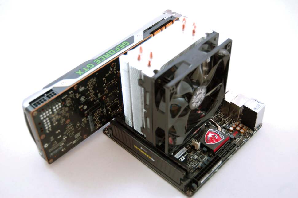 And finally, we add the GPU. Here we're utilising an Nvidia GTX 780 Ti - the fastest single-chip graphics card on the market. Testing CPUs requires a GPU that is least likely to bottleneck the system during gaming