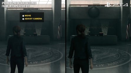 The game holds up incredibly well versus the PS4 release, especially on the iPhone's smaller screen. 