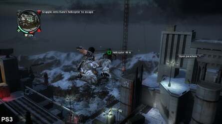 An Xbox 360 shot from the same spot in the game shows the difference in image quality, and it's quite substantial.