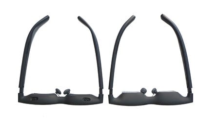 The Pro 2 and Beast glasses side by side - it gives you some idea of the extra heft from the Beast.