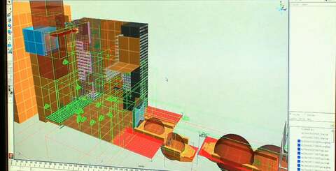 The team keeps complete control of the camera throughout the game in order to maintain the cinematic experience and to show off the artwork to its fullest potential. On-rails camera shots also serve a purpose in outlining what lies ahead in new territory.