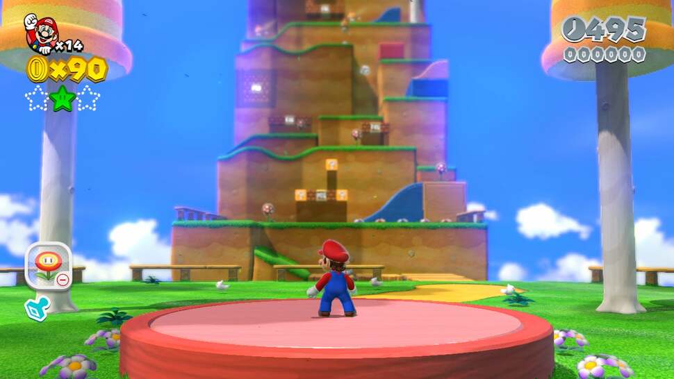 It doesn't get better than this. Depth of field, shadows, and light bloom all help contribute to an incredibly enticing scene. Imagine showing something like this to your younger self after playing Super Mario Bros 3 for the first time back in the 80s