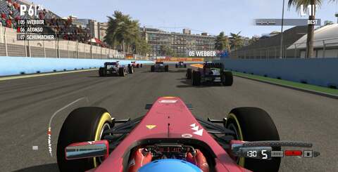 Some of the artwork and visual effects really get a boost from being displayed in a higher resolution. Here's a handful of shots that show what F1 2011 looks like at 1080p, with all settings maxed out.