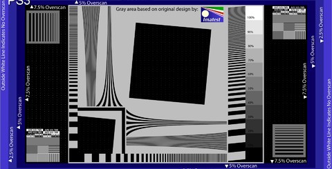This test pattern demonstrates clearly that the old Xbox 360 video player could handle 1080p files at full resolution with ease - as can the PlayStation 3. However, the new 'Metro' dash seems to be downsampling to 720p.