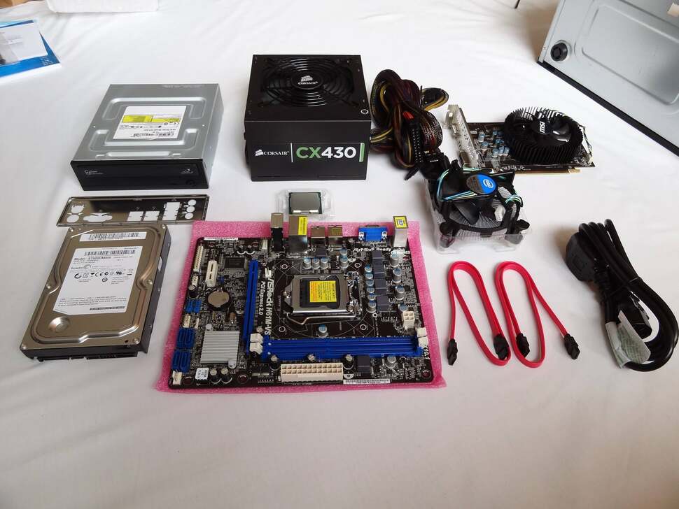 All the parts stripped bare and ready to install. Let's take a look at each up close