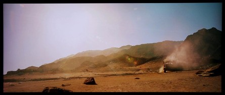 It's hard to show the difference between standard and high dynamic range, but these photos of Mad Max: Fury should give you an idea of the upgrade possible. Notice the extra details around the sun and lens flare, which are entirely clipped in the normal Blu-ray. Click on the thumbnails for higher resolution images.