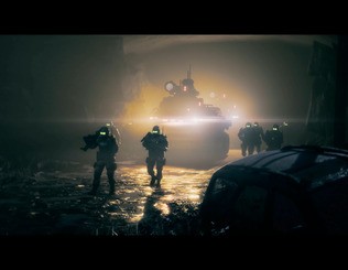 A familiar progression: a briefing from a superior officer, a map and an FMV featuring the new units you'll be using - or facing.