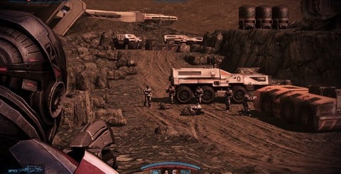 Playing Mass Effect 3 at 1080p isn't quite the revelation we had hoped for due to the game's decidedly fixed texture settings, but the additional clarity is warmly welcome.