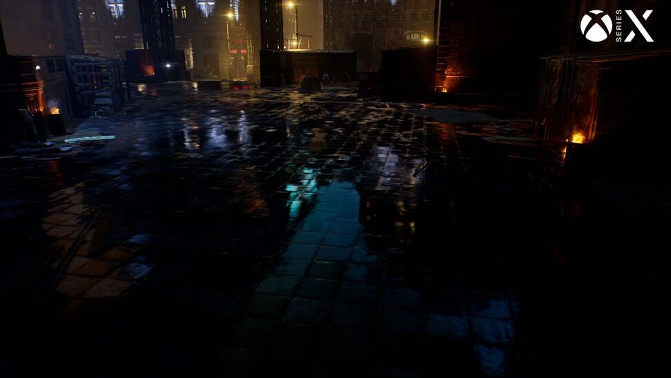 In fairness, image quality is very clean on all consoles - even Series S - while ray-traced reflections are a nice addition... though the junior Xbox lacks this feature