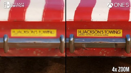 Switch textures are downgraded - beyond recognition in some cases - while trees are more basic.