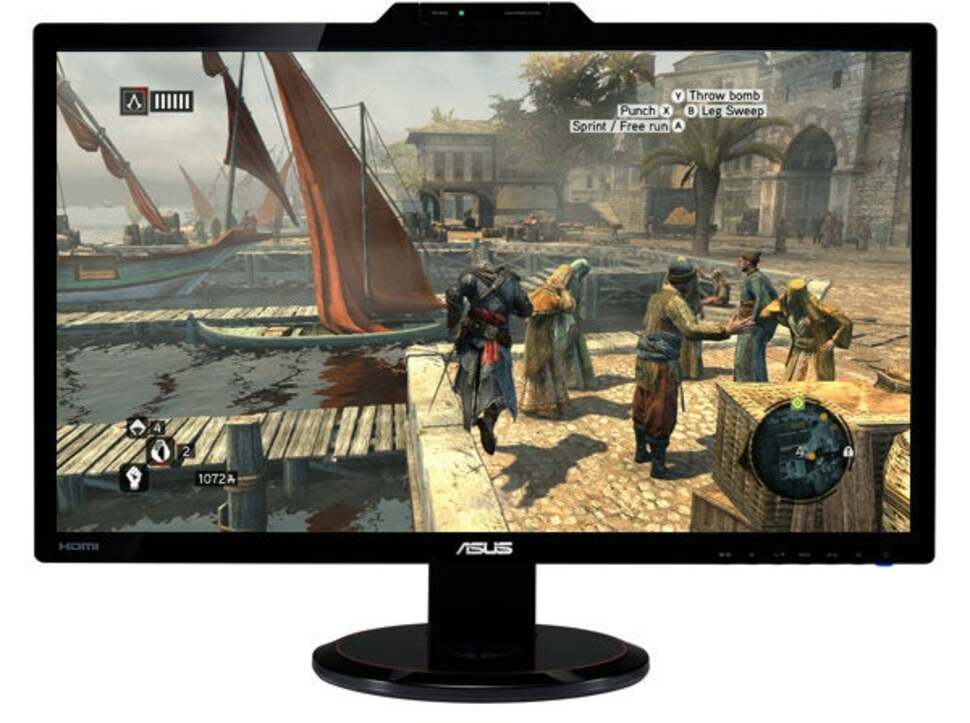 The Asus VG278H is the flagship 27-inch gaming display for 3D Vision 2, and offers up some of the most bright and vibrant 3D we've seen. It's a significant improvement over Asus' previous 23-inch VG236H, featuring support for both dual-link DVI and HDMI 1.4 stereo 3D.