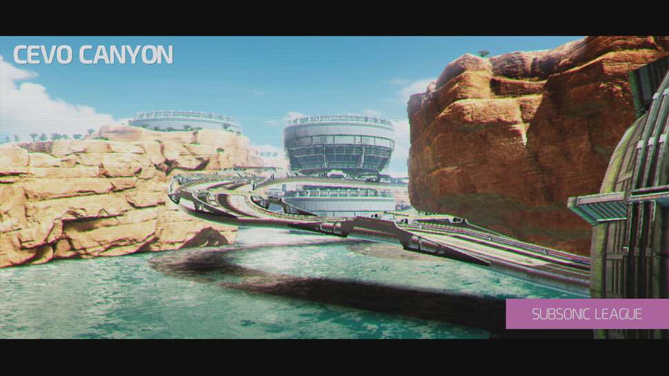 Introduction sequences to each race make use of chromatic aberration – another effect uncommon on the platform. Thankfully, for those that dislike this effect, it is used only during these non-interactive sequences