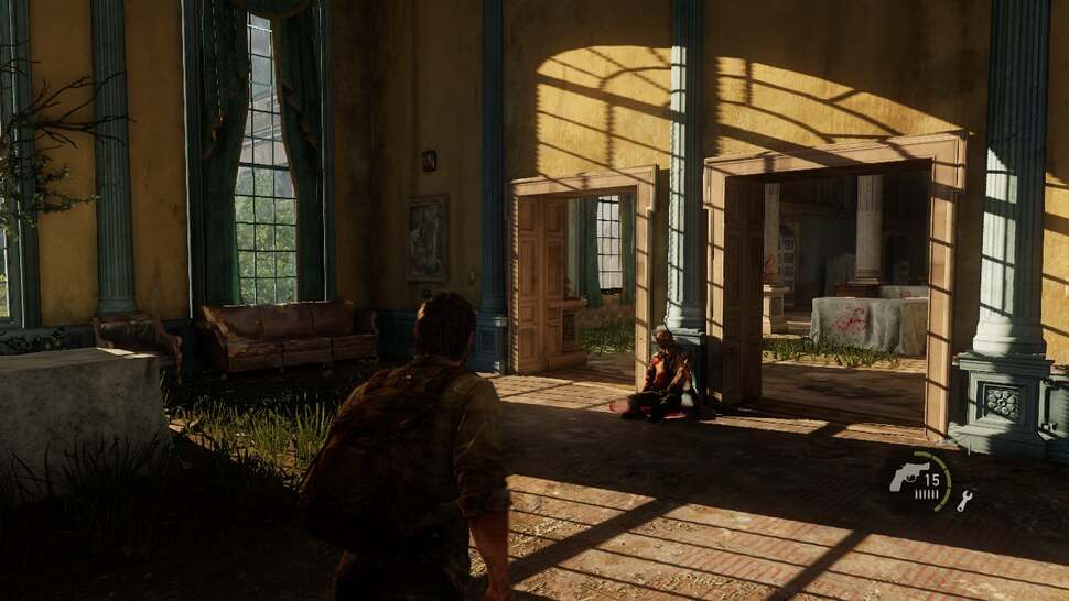 From a distance shadows shows appear soft and rather smooth, with few visible artifacts. Overall quality is determined by shadow caster/receiver distance, which is why these elements look better from far away than up close.