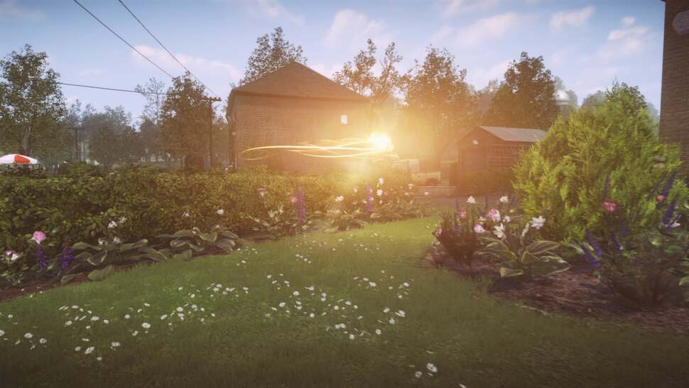 We also see up-to-date features of CryEngine, such as 3D high-dynamic range, plus lens flares across the floating spirits around Yaughton village