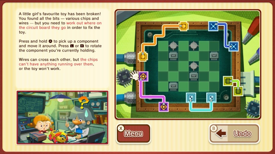 Layton's Mystery Journey: Katrielle and the Millionaires' Conspiracy - Deluxe Edition Screenshot