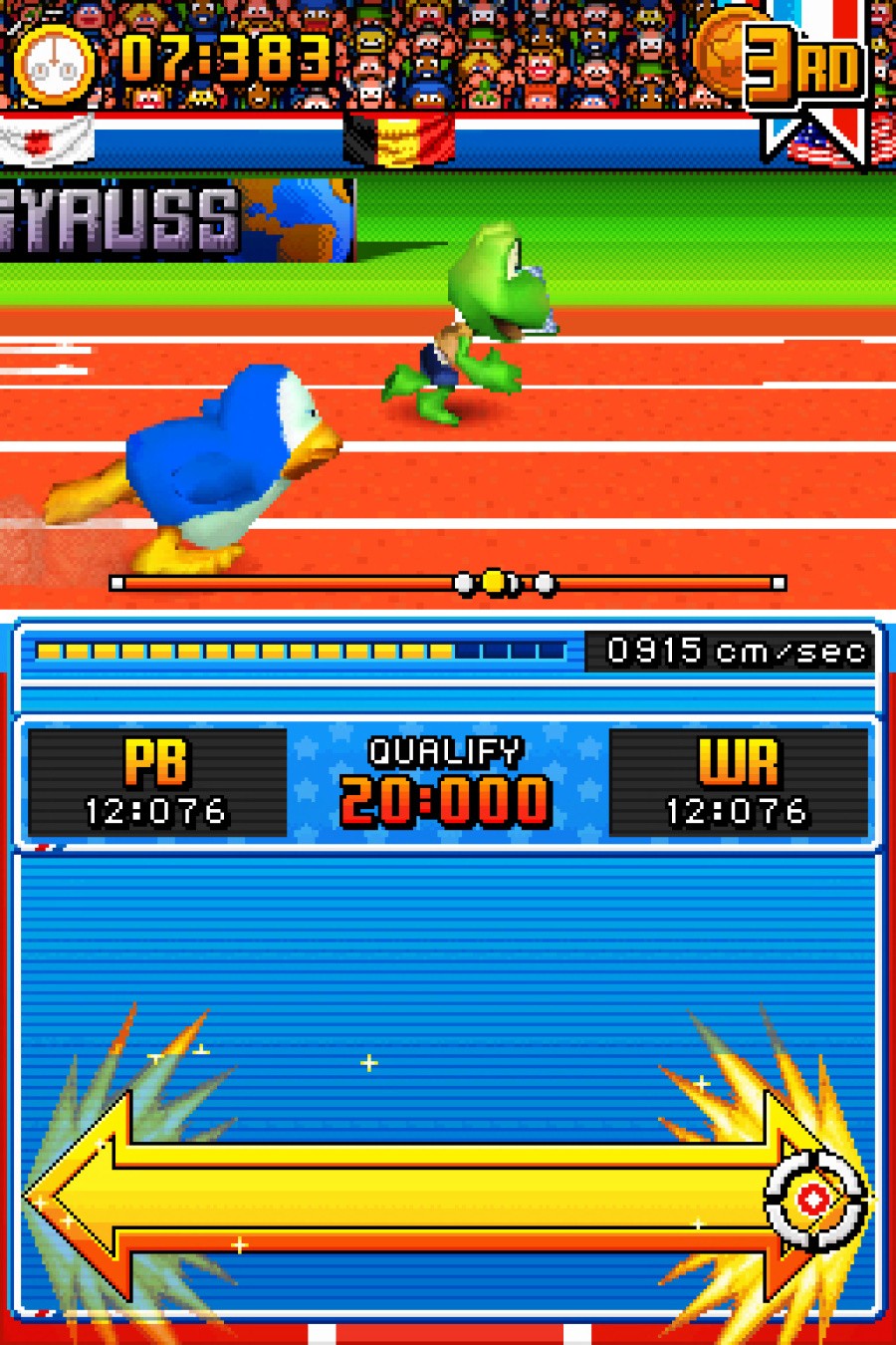 New International Track and Field Screenshot