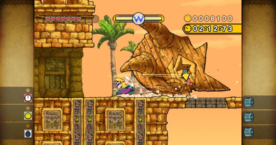 Wario Land: Shake It! Screenshot