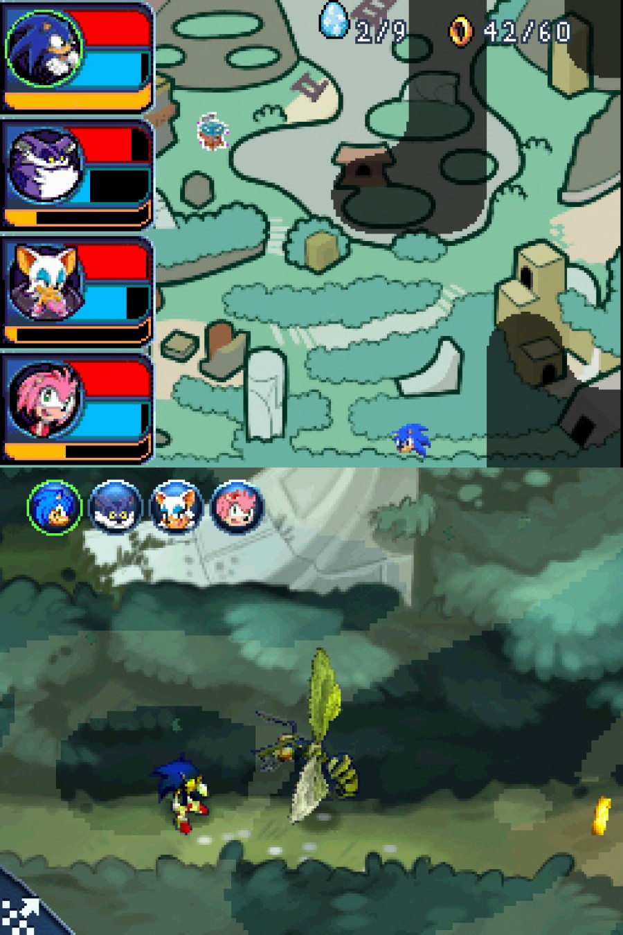 Sonic Chronicles: The Dark Brotherhood Screenshot