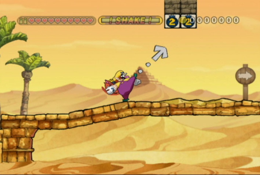Wario Land: Shake It! Screenshot