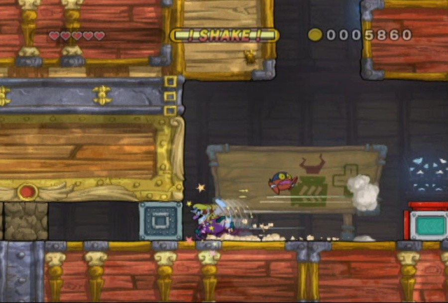Wario Land: Shake It! Screenshot