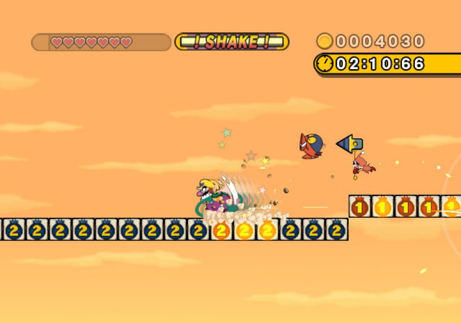 Wario Land: Shake It! Screenshot