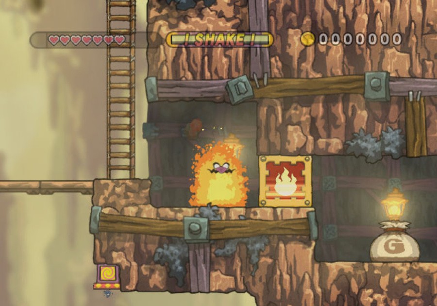 Wario Land: Shake It! Screenshot
