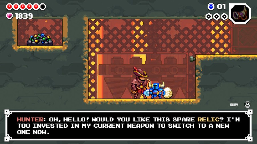 Shovel Knight Dig Screenshot