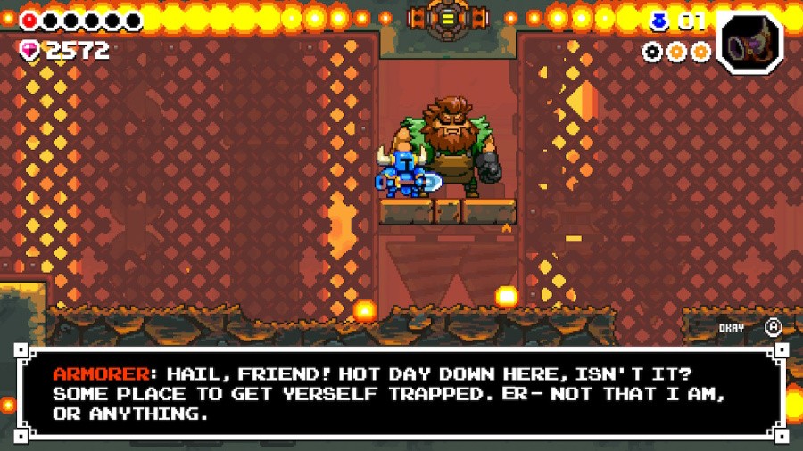 Shovel Knight Dig Screenshot