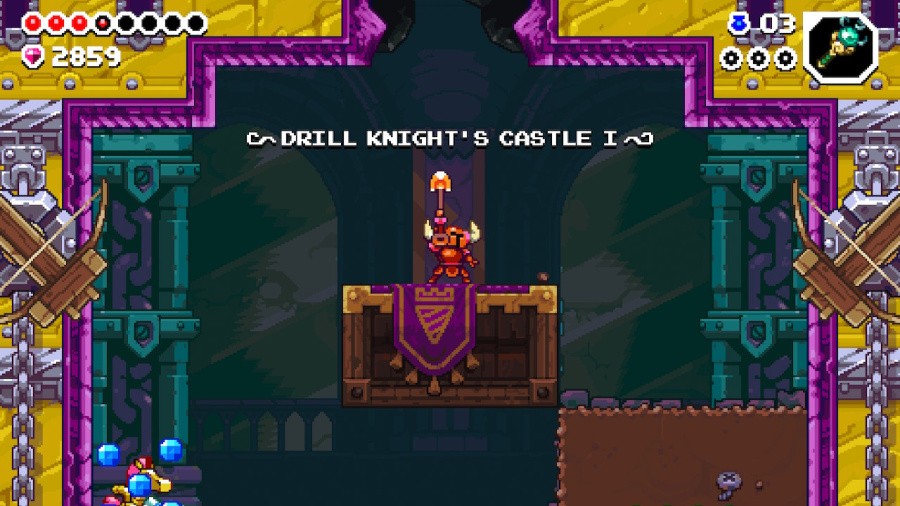 Shovel Knight Dig Screenshot