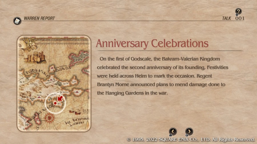 Tactics Ogre: Reborn Screenshot