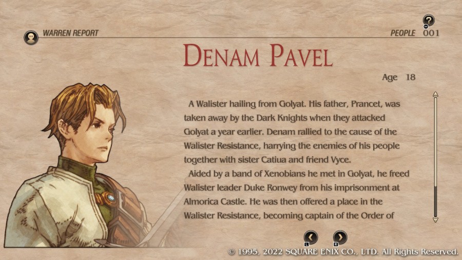 Tactics Ogre: Reborn Screenshot