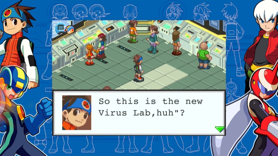 Mega Man Battle Network Legacy Collection Screenshot