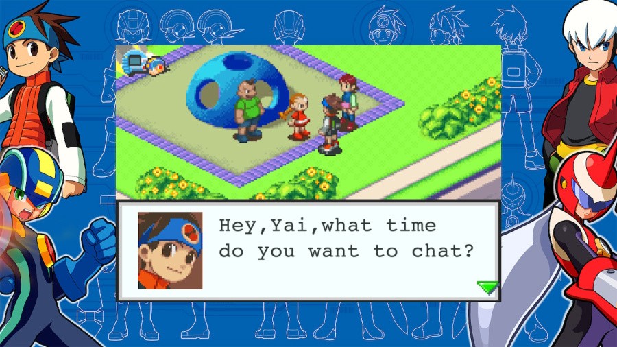 Mega Man Battle Network Legacy Collection Screenshot