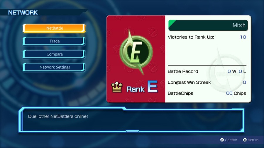 Mega Man Battle Network Legacy Collection Screenshot