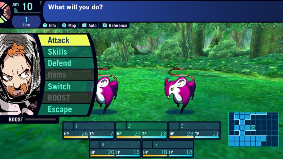 Etrian Odyssey Origins Collection Screenshot