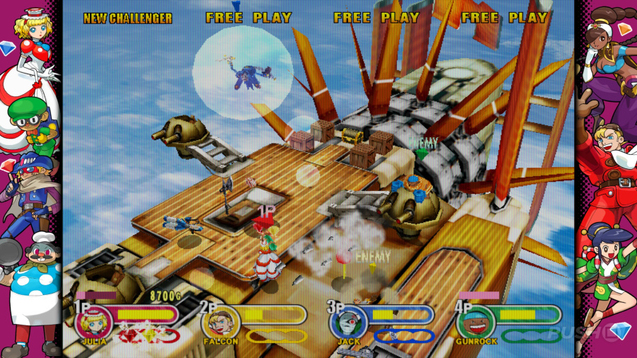Capcom Fighting Collection 2 Screenshot