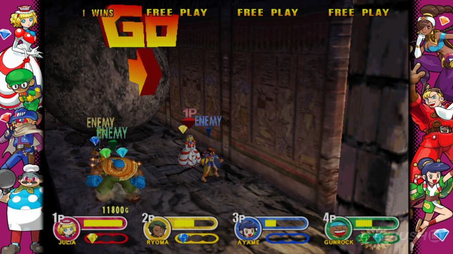 Capcom Fighting Collection 2 Screenshot