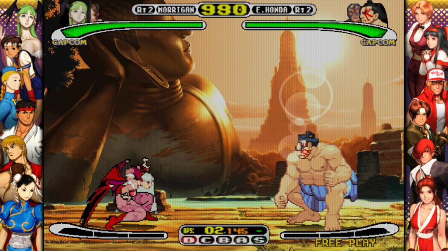 Capcom Fighting Collection 2 Screenshot
