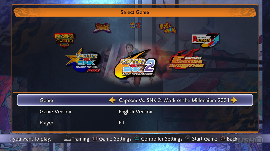 Capcom Fighting Collection 2 Screenshot