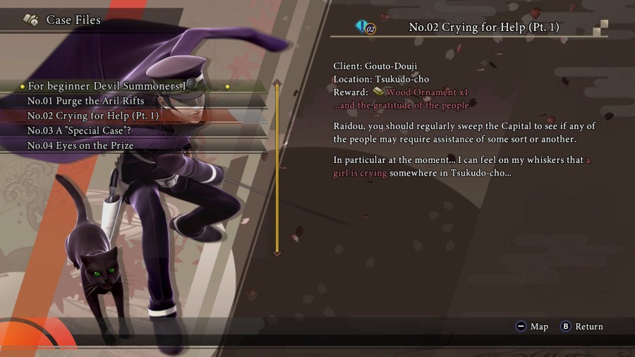 RAIDOU Remastered: The Mystery of the Soulless Army Screenshot