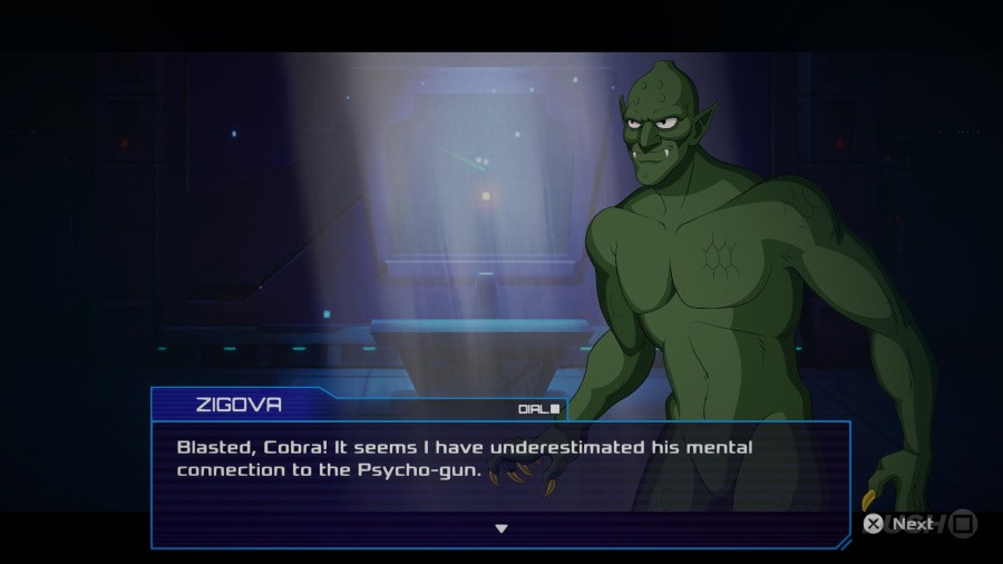Space Adventure Cobra: The Awakening Screenshot