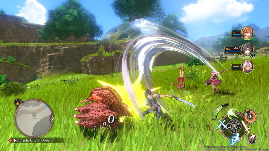 Trails in the Sky 1st Chapter Screenshot