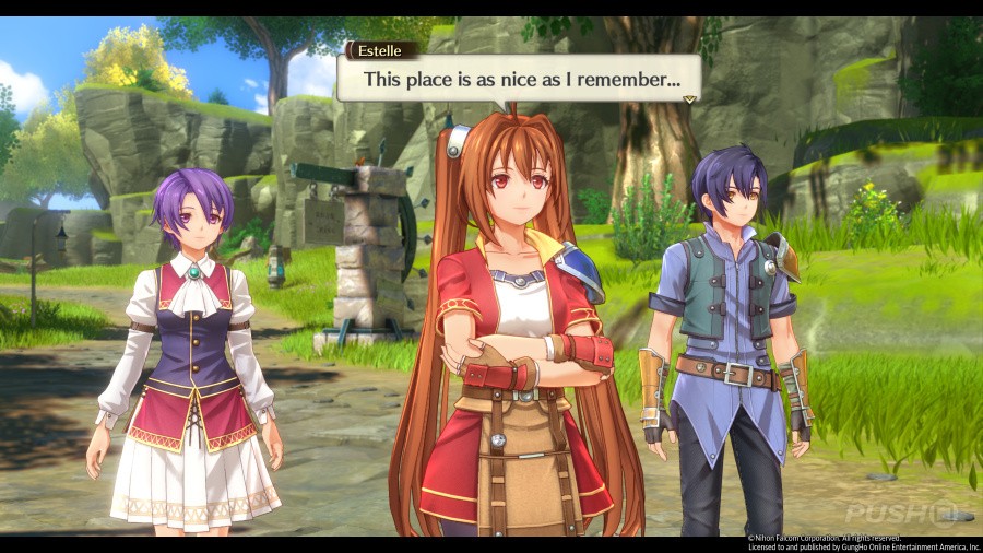 Trails in the Sky 1st Chapter Screenshot