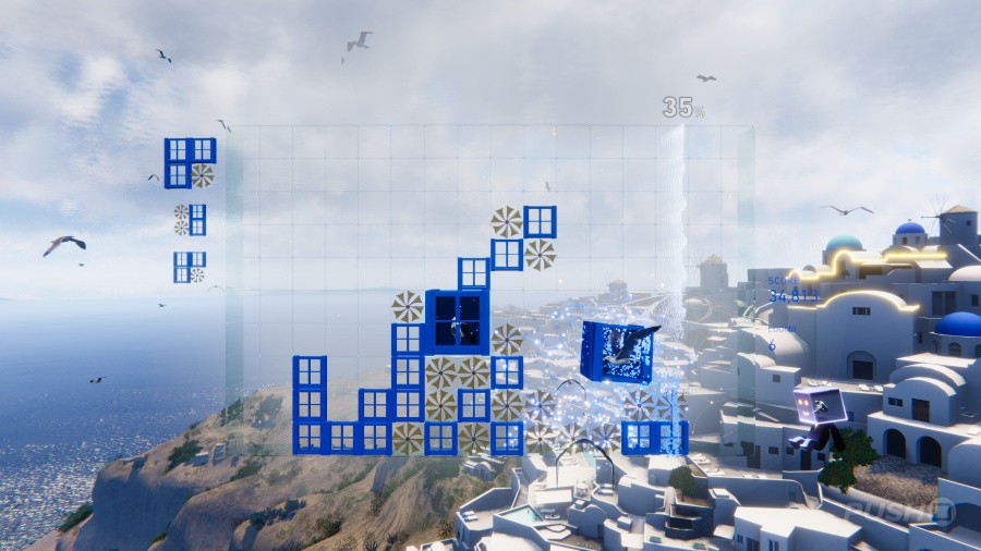 Lumines Arise Screenshot
