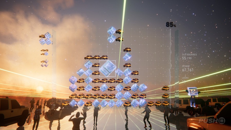 Lumines Arise Screenshot