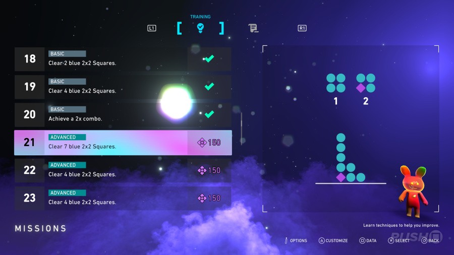 Lumines Arise Screenshot