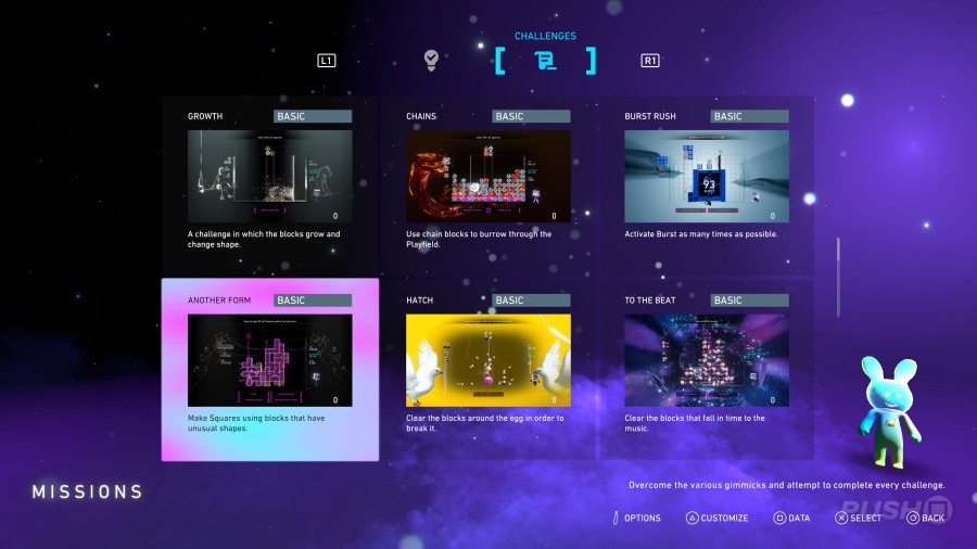 Lumines Arise Screenshot
