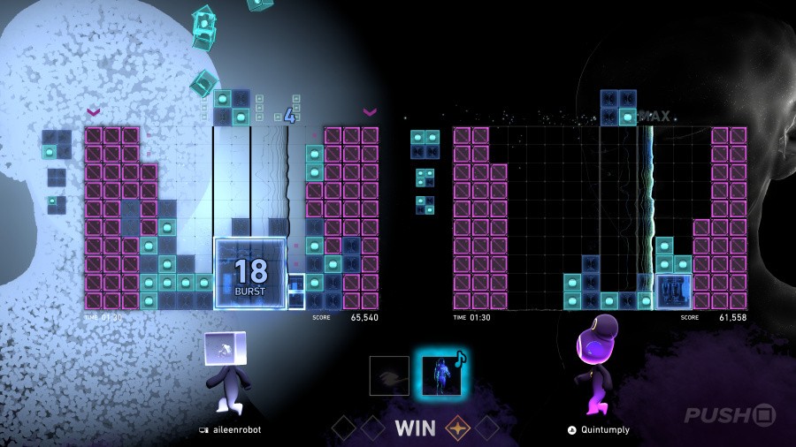 Lumines Arise Screenshot