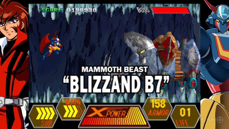 70's-style Robot Anime Geppy-X Screenshot